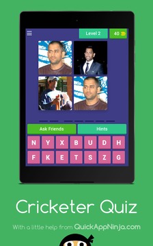 Cricketer Quiz游戏截图4