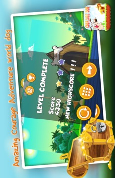 Amazing Courage Adventure world dog Run游戏截图1