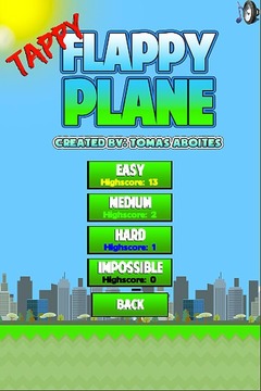 Tappy Flappy Plane游戏截图2
