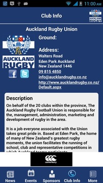 Auckland Rugby Football Union游戏截图5