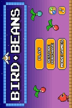 Bird vs Beans - Hungry Pixels游戏截图1