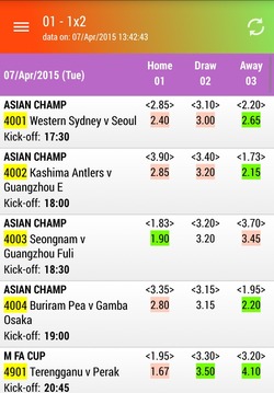 Singapore Pools Football Odds游戏截图2