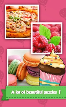 Kids Jigsaw Puzzle: Food Mania游戏截图3