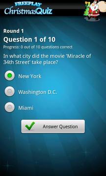 FreePlay Christmas Quiz游戏截图4