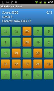 Pick The Numbers! (Free)游戏截图2