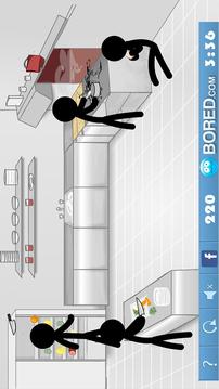 Stickman Click Death Kitchen游戏截图1