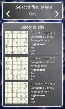 Sudoku Puzzle Free游戏截图2