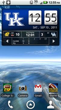 Kentucky Wildcats Live Clock游戏截图1