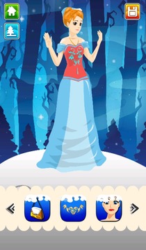 Dress and Make up Frozen游戏截图5