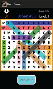 Word Search (Scrabble Vocabs)游戏截图2