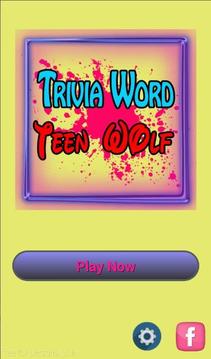 Trivia Word for Teen Wolf Fans游戏截图1