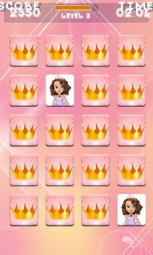 Princess Sofia Memory Match游戏截图3