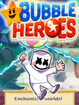 Marshmallow Hero Bubble游戏截图5