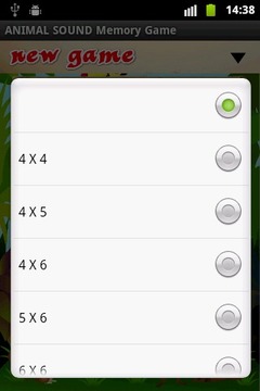 Zvieracie zvukové pexeso游戏截图2