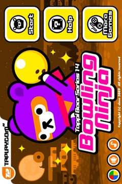 Tappi Bear - Bowling Ninja游戏截图3