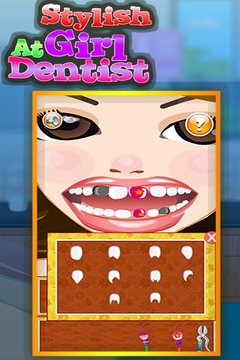 Stylish Girl At Dentist游戏截图4