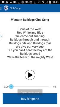 Western Bulldogs Official App游戏截图3