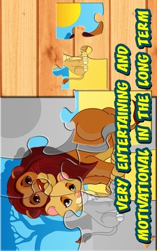 Kids Puzzle: Cute Animals Free游戏截图2