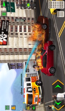 FireFighter rescue - emergency firetruck simulator游戏截图2