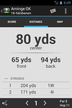 myCaddie (Demo) - Golf GPS游戏截图2
