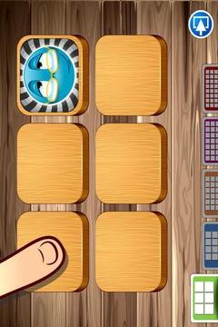 Memo Blocks - MatchUp For Kids游戏截图1