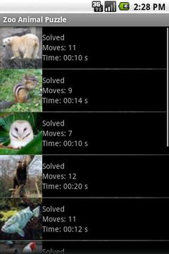 Puzzle Zoo Animals游戏截图2