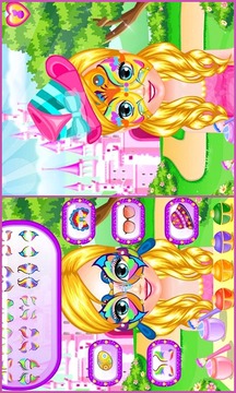 Baby Princess Face Paint Party游戏截图4