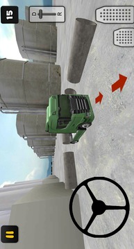 Truck Simulator 3D: Sand Transport游戏截图1