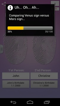 Love Test Fingerprint Scanner游戏截图2