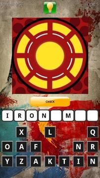 Guess the Superhero Logo Quiz游戏截图3