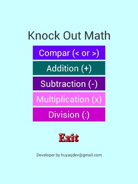 Knock Out Math游戏截图1