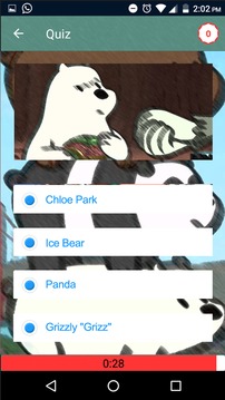 Guess We Bare Bears Trivia Quiz游戏截图1