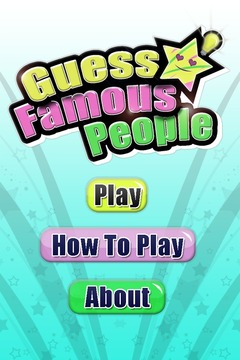 Guess Famous People游戏截图1