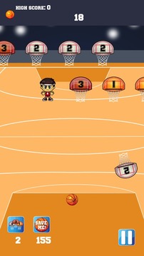 Basketball - 3 Point Hoops游戏截图2