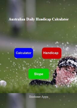 Aust Daily Handicap Calculator游戏截图1