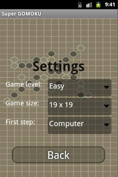Super GOMOKU ( Five in a row )游戏截图4