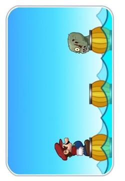 Zombie Glider Mini Game游戏截图1