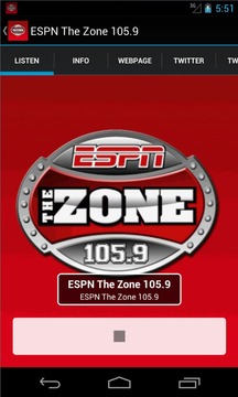 ESPN The Zone 105.9游戏截图1