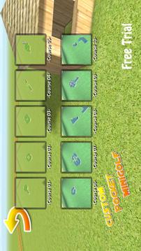 Custom Pocket Minigolf Trial游戏截图2