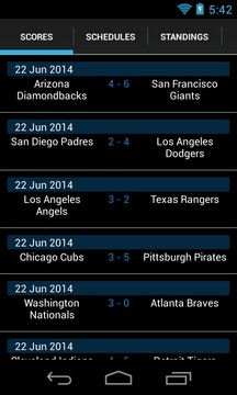 MLB Scores & Schedules游戏截图1