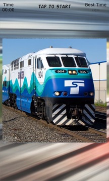 Super Modern Train Puzzle游戏截图5