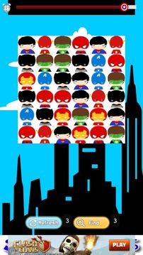 Superhero Kids Match!游戏截图2