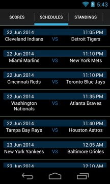 MLB Scores & Schedules游戏截图2