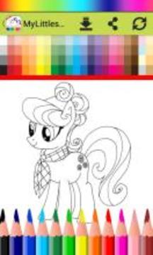 Coloring Book for My Pony游戏截图2