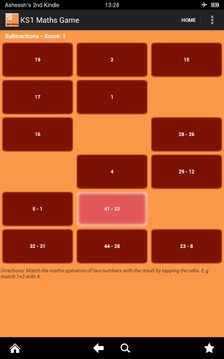 Key Stage 1(KS1) Maths Game游戏截图4