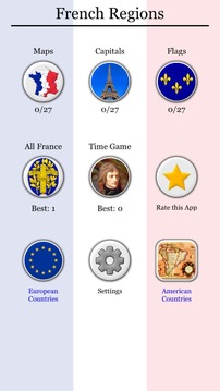 French Regions: France Quiz游戏截图3