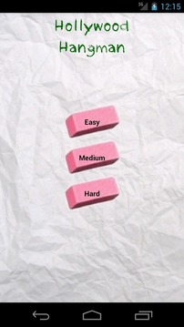Hollywood Hangman游戏截图1