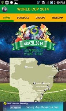 World Cup Tracker 2014游戏截图1