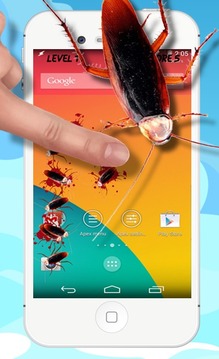 Cockroach in Phone Fun Joke游戏截图5