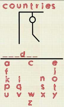 Paper Hangman Lite游戏截图3